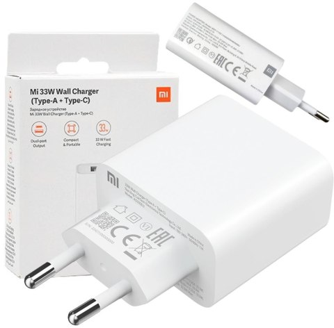 Ładowarka USB Xiaomi Mi 33W Wall Charger (Type-A+Type-C) XIAOMI