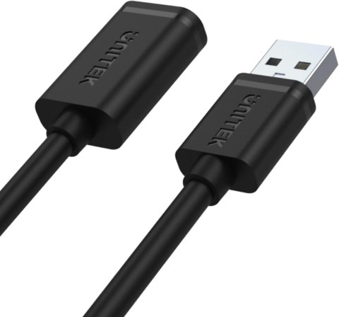 Unitek Y-C449GBK przewód przedłużacz USB 2.0 AM-AF 1,5M UNITEK Unitek Y-C449GBK przewód przedłużacz USB 2.0 AM-AF 1,5M UNITEK
