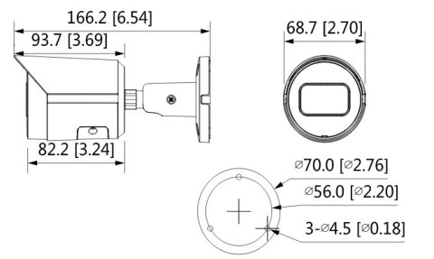 KAMERA IP DAHUA IPC-HFW2441S-S-0280B DAHUA