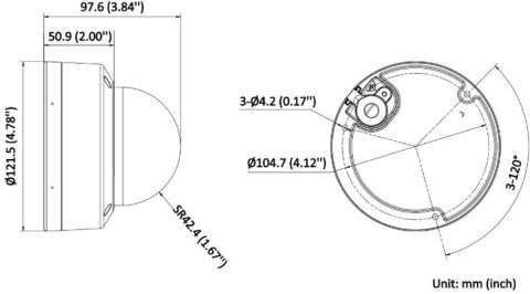 KAMERA IP HKVISION DS-2CD2343G2-LI2U(2.8mm) HIKVISION