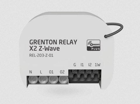 Moduł przekaźnikowy RELAYx2 Z-Wave Grenton GRENTON