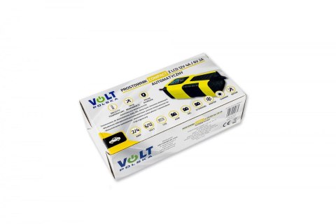 Prostownik Automatyczny Volt Polska 12V 4A / 6V 2A LCD VOLT POLSKA