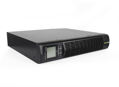 UPS ZASILACZ AWARYJNY Green Cell 2000VA 1800W RACK RTII Z WYŚWIETLACZEM LCD UPS14 GREEN CELL