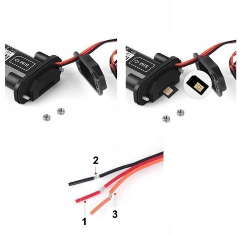 Lokalizator GPS Mking MK02 Śledzenie Pojazdu Łodzi MKING