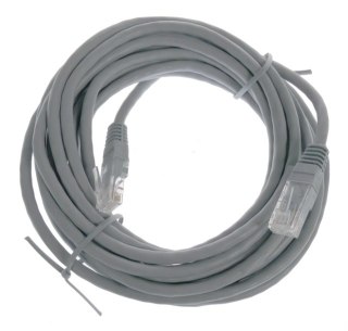 PATCHCORD KAT5E UTP 5M SZARY LANBERG