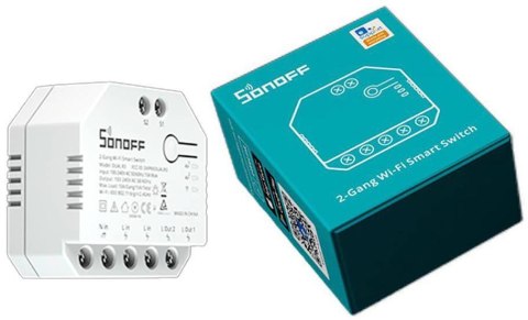 SONOFF sterownik 2-kanałowy roletowy 10A WiFi DUAL R3 SONOFF