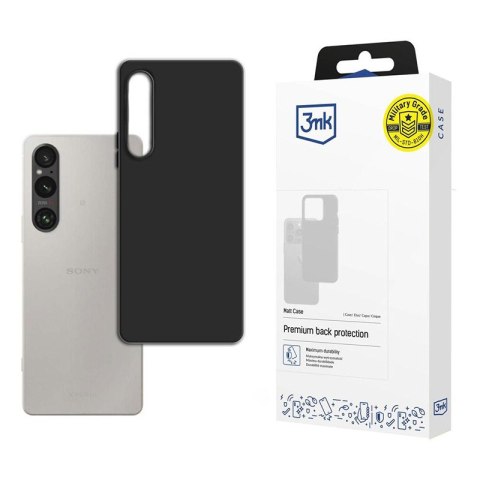 3mk Matt Case - Etui do Sony Xperia 1 VI (Czarny)