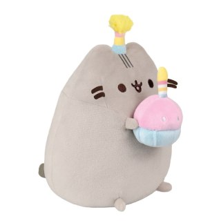 Pusheen - Pluszowa maskotka w czapeczce urodzinowej i tortem 24 cm