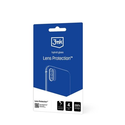 3mk Lens Protection - Szkło na obiektyw aparatu Motorola Moto G55 5G (4 zestawy)