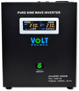 PRZETWORNICA VOLT POLSKA SINUSPRO-2000W 24V 1400/2000W VOLT POLSKA