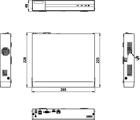 Rejestrator IP Hilook by Hikvision 4MP NVR-8CH-4MP HILOOK