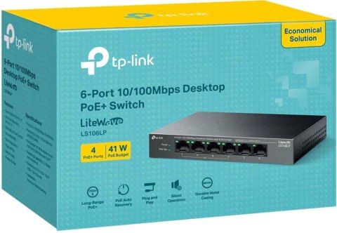 SWITCH TP-LINK LS106LP TP-LINK