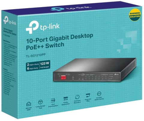 SWITCH TP-LINK TL-SG1210PP TP-LINK