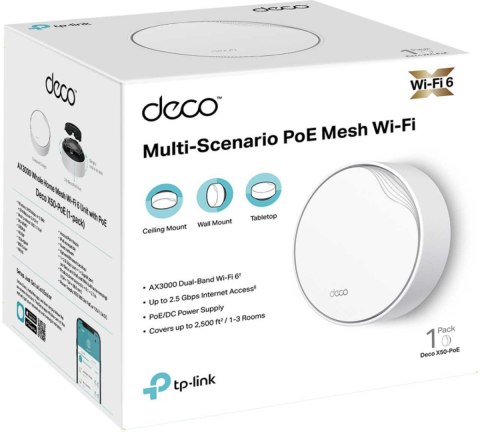 DOMOWY SYSTEM WI-FI MESH TP-LINK DECO X50-POE TP-LINK DOMOWY SYSTEM WI-FI MESH TP-LINK DECO X50-POE TP-LINK