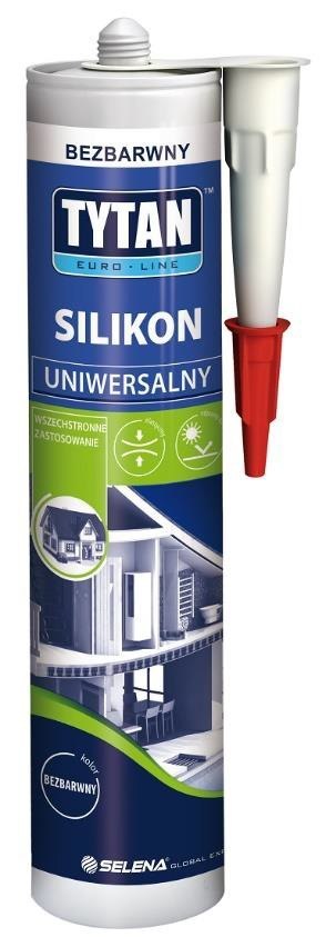 SILIKON TYTAN EURO-LINE 280ML BEZBARWNY