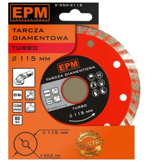 TARCZA DIAMENTOWA TURBO 115MM