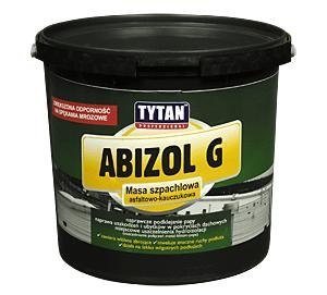 ABIZOL G MASA SZPACHLOWA BITUMICZNA 1KG