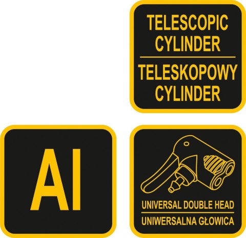 TELESKOPOWA POMPKA ALUMINIOWA