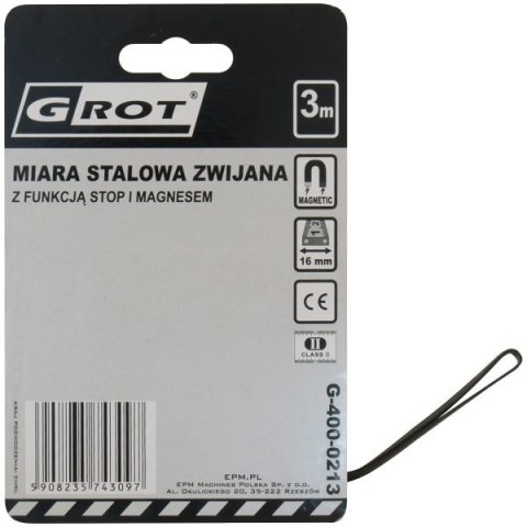 MIARA ZWIJANA GROT 8.0M*25MM