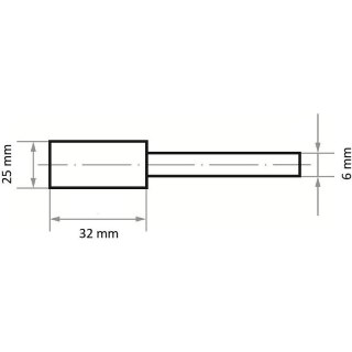 ŚCIERNICA TRZPIENIOWA RKD 30 O (6) V21 25*32*6