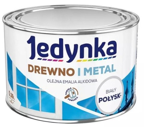 EMALIA ALKIDOWA DO DREWNA I METALU BIAŁA 0,36L