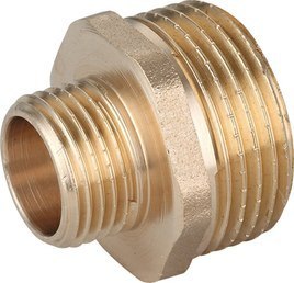 ZŁĄCZKA MOSIĘŻNA NYPEL REDUKCYJNY 3/8''X1/2''' ZŁĄCZKA MOSIĘŻNA NYPEL REDUKCYJNY 3/8''X1/2'''