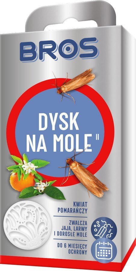 DYSK NA MOLE KWIATY POMARAŃCZY