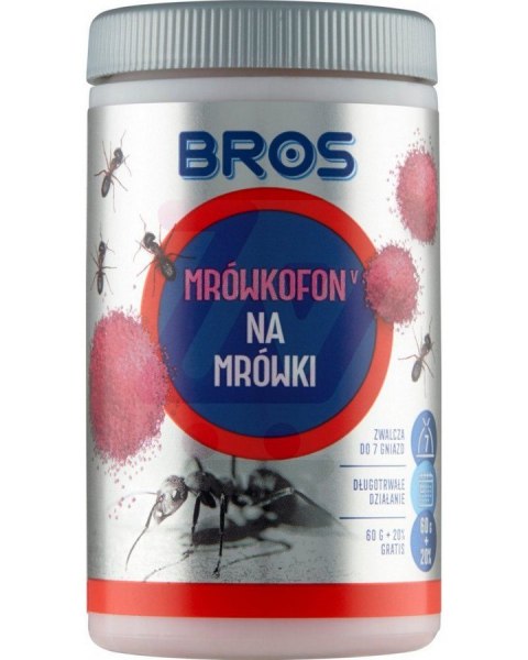 ŚRODEK NA MRÓWKI - MRÓWKOFON 60G + 20% GRATIS.