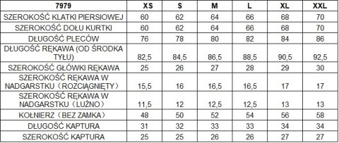 KURTKA ROBOCZA WODOODPORNA PCV NIEBIESKA XL