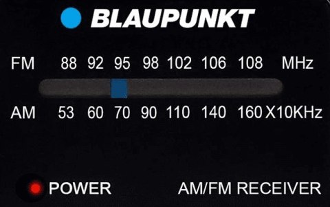 RADIO KIESZONKOWE AM/FM PR4BK