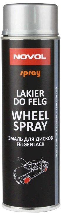 LAKIER DO FELG SREBRNY 500 ML