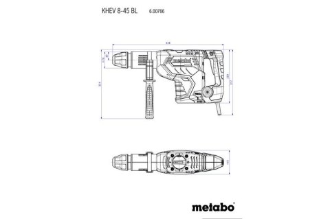 MŁOT UDAROWY OBROTOWY SDS-MAX KHEV 8-45 BL