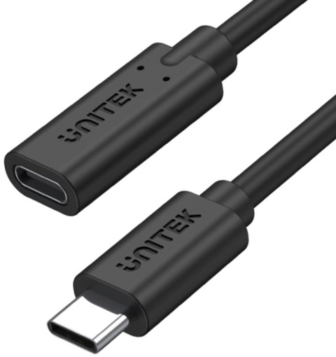 Przedłużacz Unitek C14086BK USB-C 10Gbps 4K, PD 100W 1,5m UNITEK