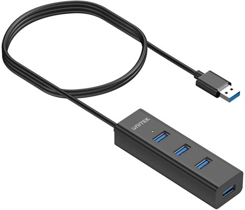 Unitek Aktywny hub USB-A 5Gbps, 4 porty USB-A UNITEK