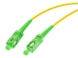 PATCHCORD ŚWIATŁOWODOWY SM 1M SIMPLEX 9/125, SC/APC-SC/APC 3MM OPTON