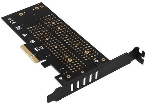 Adapter Axagon PCEM2-DC PCI-E x4 na M.2 NVMe z chłodzeniem AXAGON