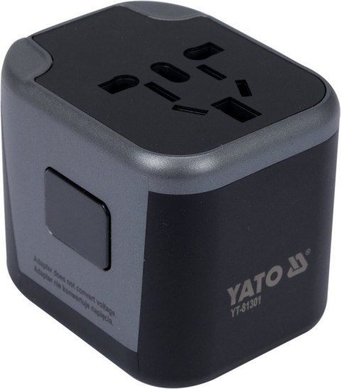 ADAPTER PODRÓŻNY UNIW. 2XUSB 12W