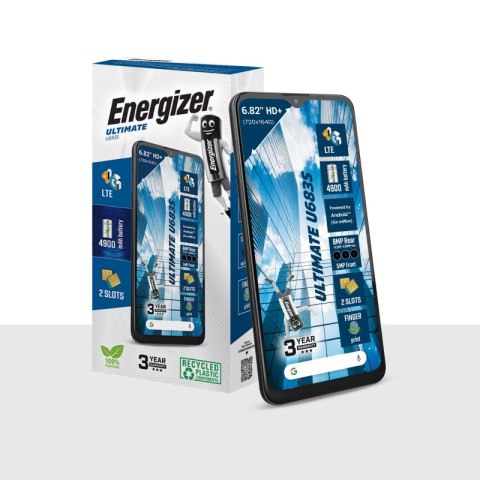 Energizer Ultimate U683S - Smartfon 2GB RAM 64GB 6,82" 4G LTE Dual SIM EU (Czarny)