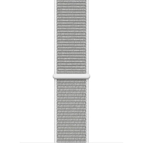 Crong Nylon - Pasek sportowy do Apple Watch 38/40/41/42 mm (Silver Grey)