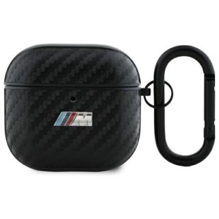 BMW PU Carbon M Collection - Etui AirPods 4 (czarny)