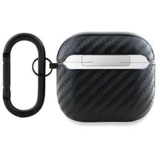 BMW PU Carbon M Collection - Etui AirPods 4 (czarny)