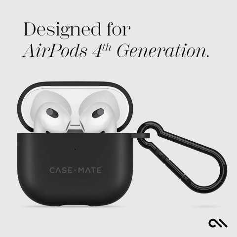 Case-Mate Tough Case - Etui AirPods 4 (Czarny)