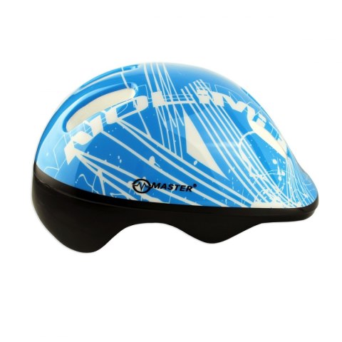 Kask Rowerowy Niebieski MASTER Flip XS