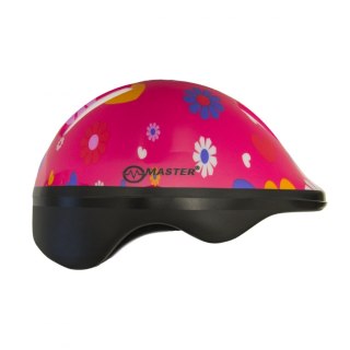 Kask Rowerowy Różowy MASTER Flip XS