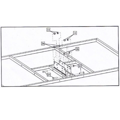 Kosz do Koszykówki SPALDING Combo 44"