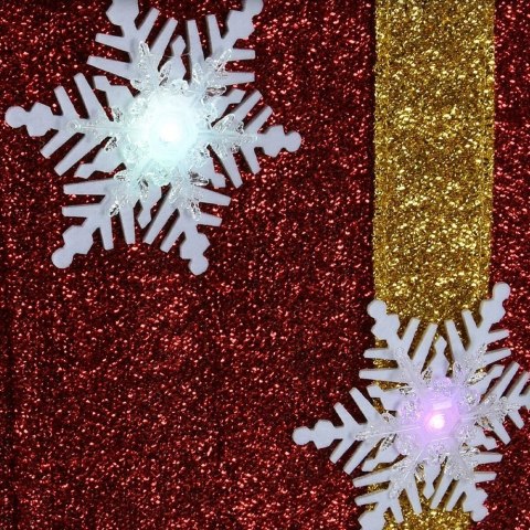Prezent świecący czerwony 14 LED 46 cm Prezent świecący czerwony 14 LED 46 cm