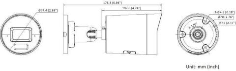 KAMERA IP HIKVISION DS-2CD2063G2-LI2U(2.8mm) HIKVISION