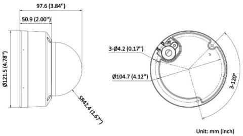 KAMERA IP HIKVISION DS-2CD2143G2-LIS2U(2.8mm)(BLACK) HIKVISION