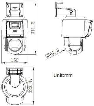 KAMERA IP HIKVISION DS-2SE3C410MWG-E/14 2.8mm HIKVISION