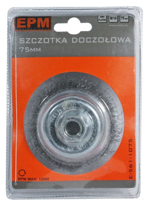 SZCZOTKA DOCZOŁOWA 85MM ZN